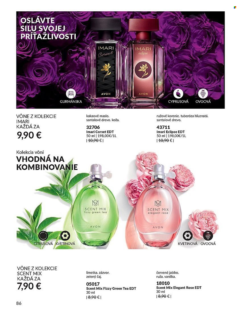 Leták Avon - 1.8.2023 - 31.8.2023. Strana 86