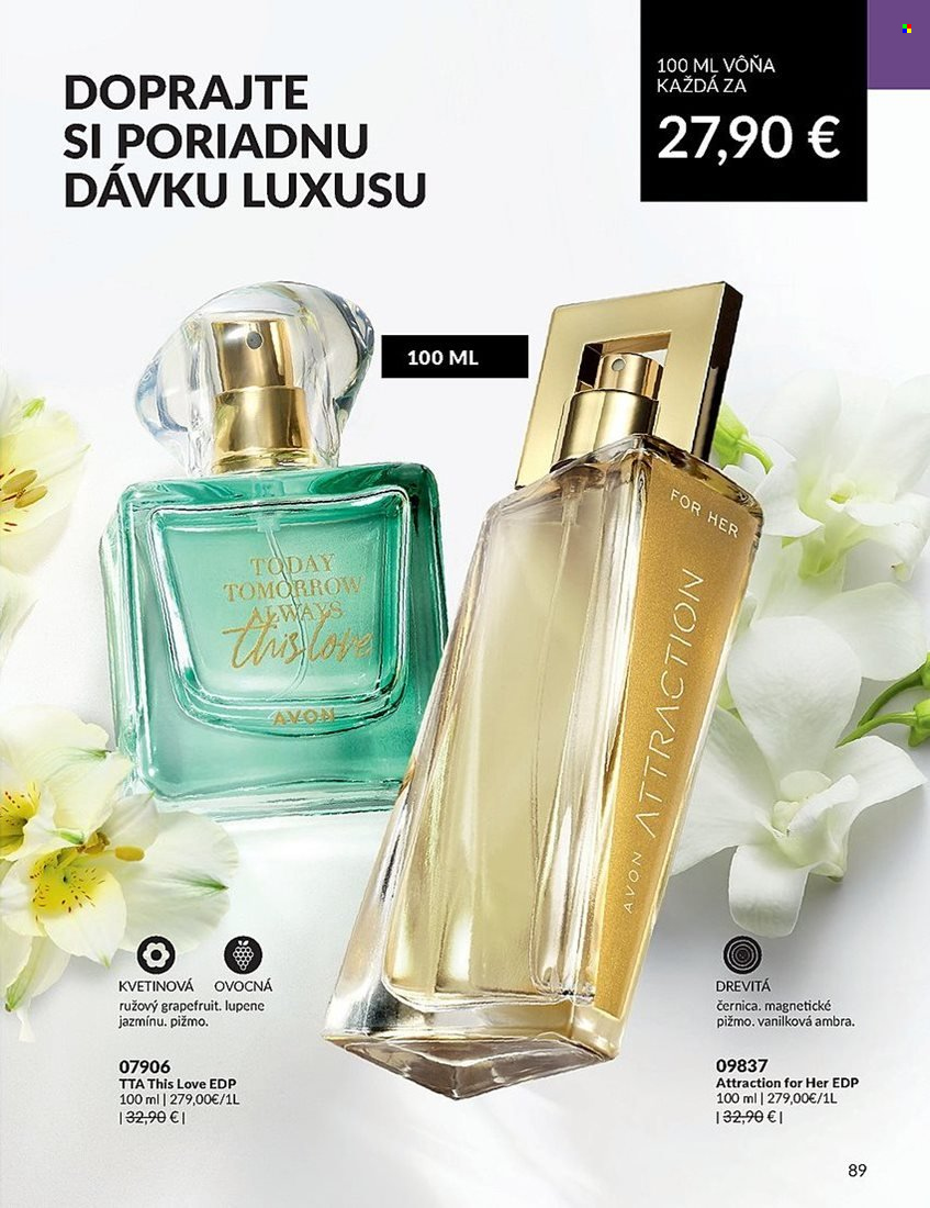 Leták Avon - 1.8.2023 - 31.8.2023. Strana 89