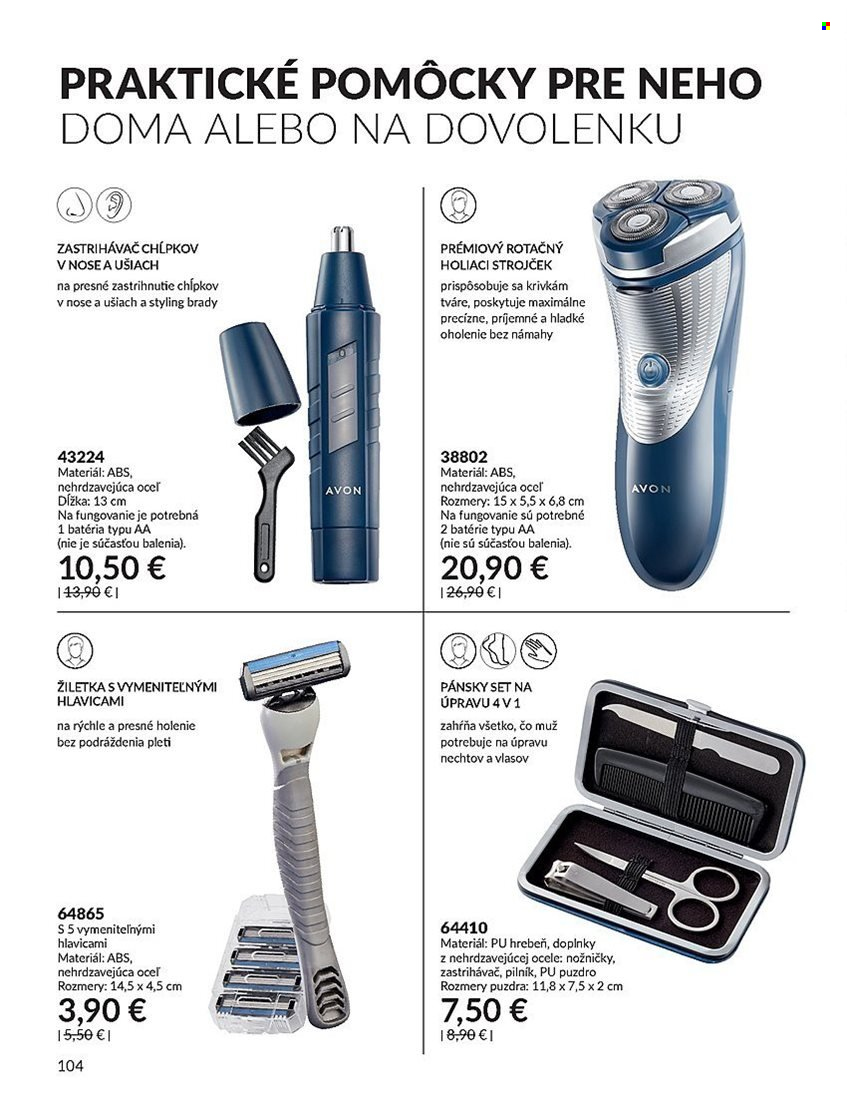 Leták Avon - 1.8.2023 - 31.8.2023. Strana 104