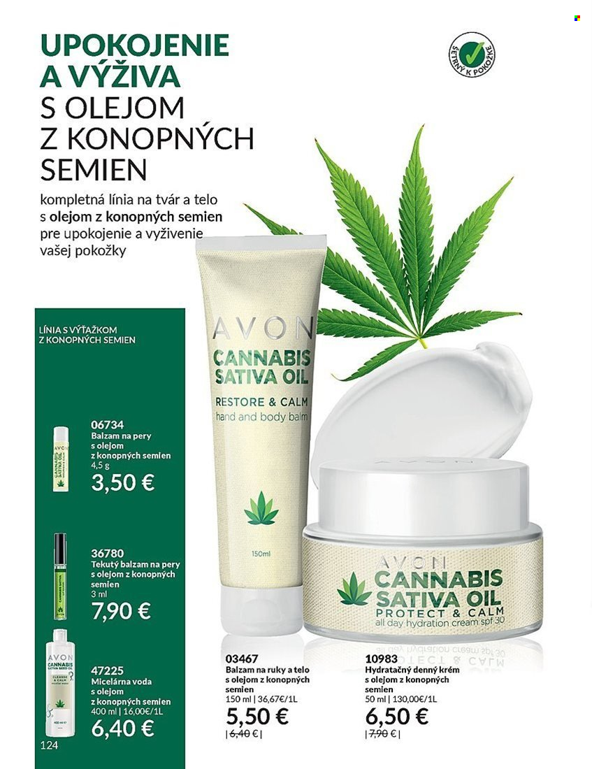 Leták Avon - 1.8.2023 - 31.8.2023. Strana 124