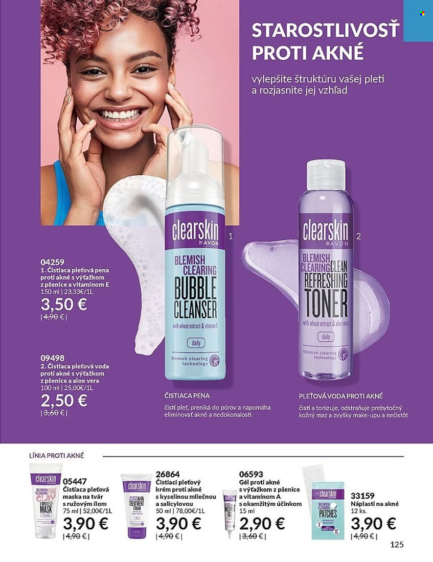 Leták Avon - 1.8.2023 - 31.8.2023. Strana 125