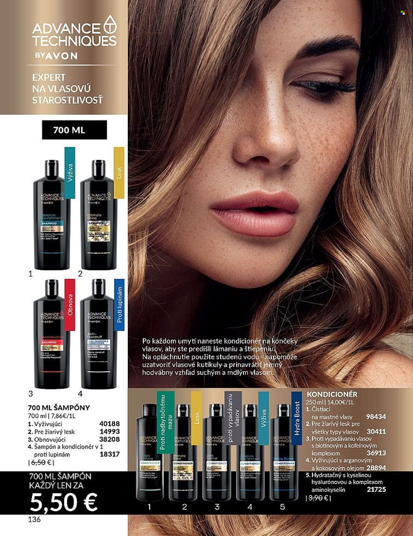 Leták Avon - 1.8.2023 - 31.8.2023. Strana 136