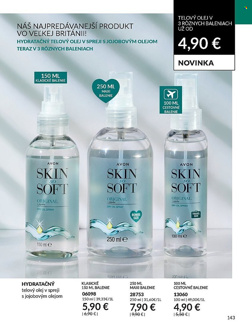Leták Avon - 1.8.2023 - 31.8.2023. Strana 143