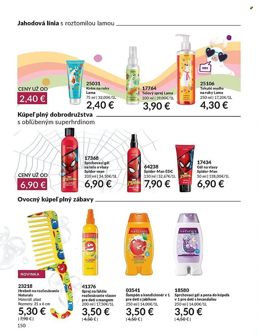 Leták Avon - 1.8.2023 - 31.8.2023. Strana 150