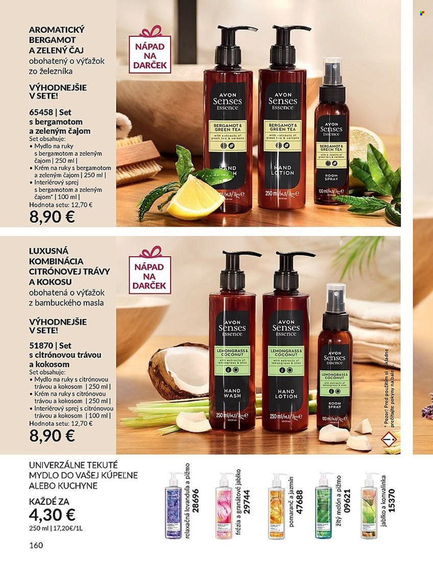 Leták Avon - 1.8.2023 - 31.8.2023. Strana 160