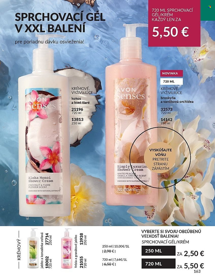 Leták Avon - 1.8.2023 - 31.8.2023. Strana 163