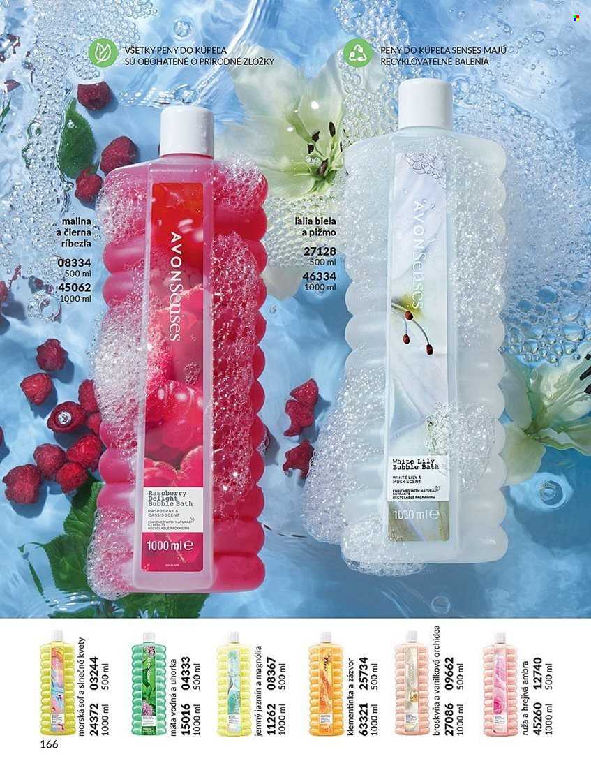 Leták Avon - 1.8.2023 - 31.8.2023. Strana 166