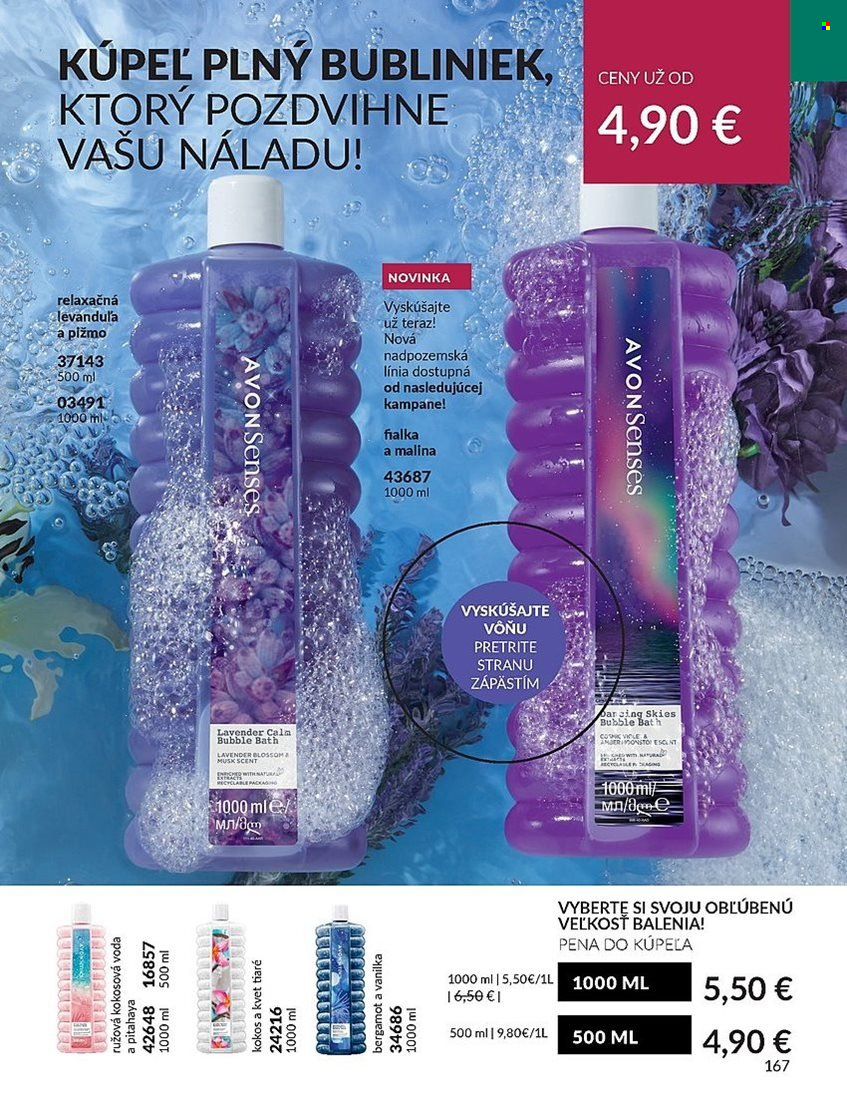 Leták Avon - 1.8.2023 - 31.8.2023. Strana 167