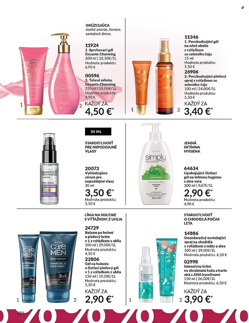 Leták Avon - 1.8.2023 - 31.8.2023. Strana 186