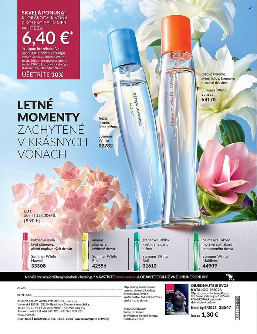 Leták Avon - 1.8.2023 - 31.8.2023. Strana 188