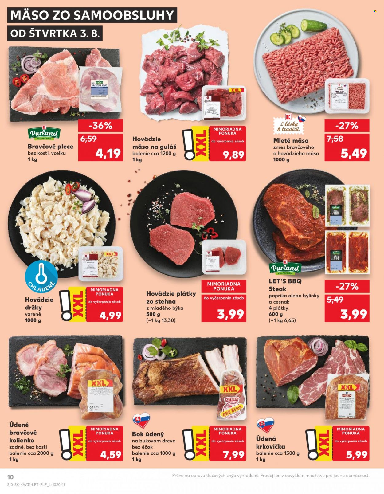 Leták Kaufland - 3.8.2023 - 9.8.2023. Strana 10