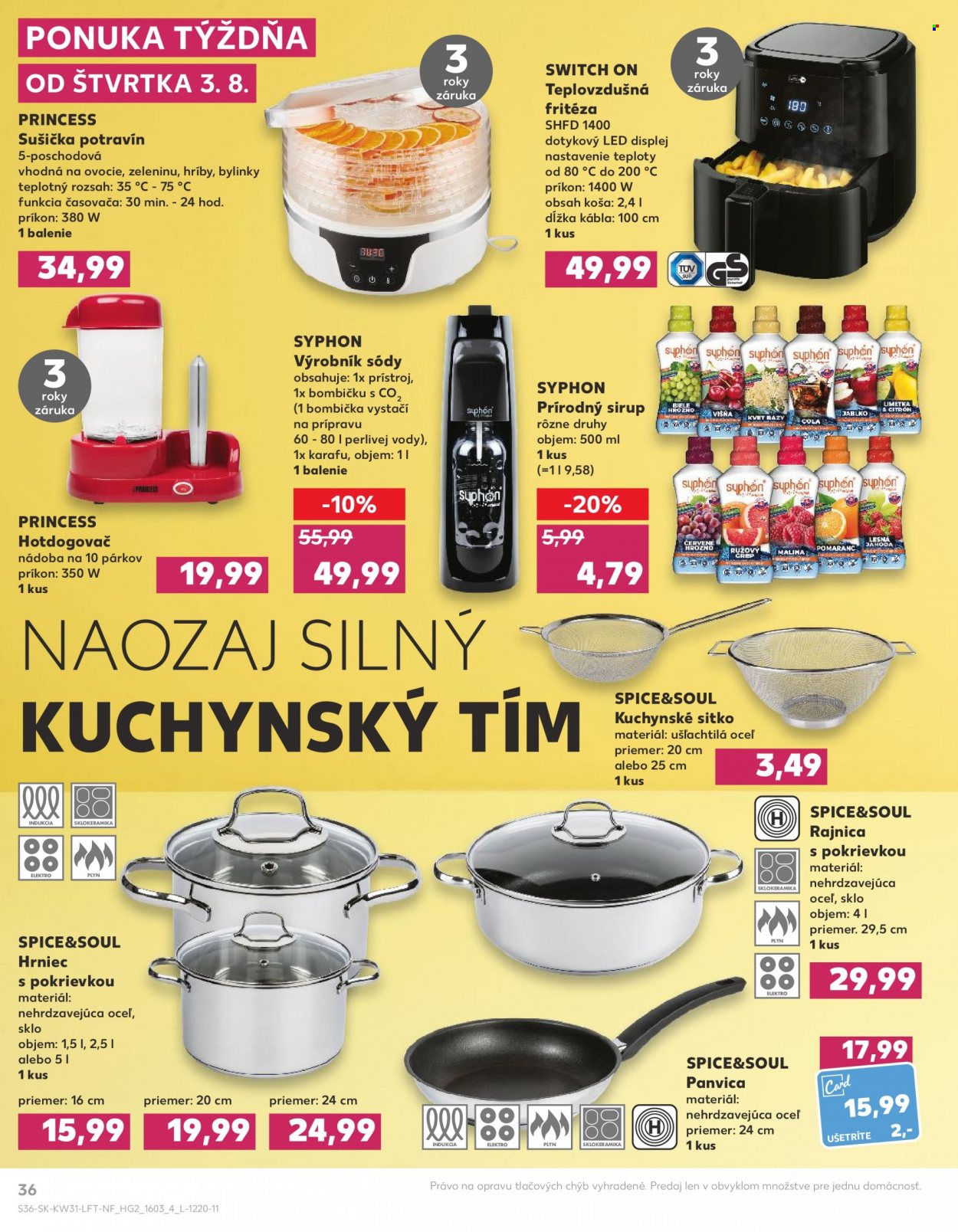 Leták Kaufland - 3.8.2023 - 9.8.2023. Strana 36