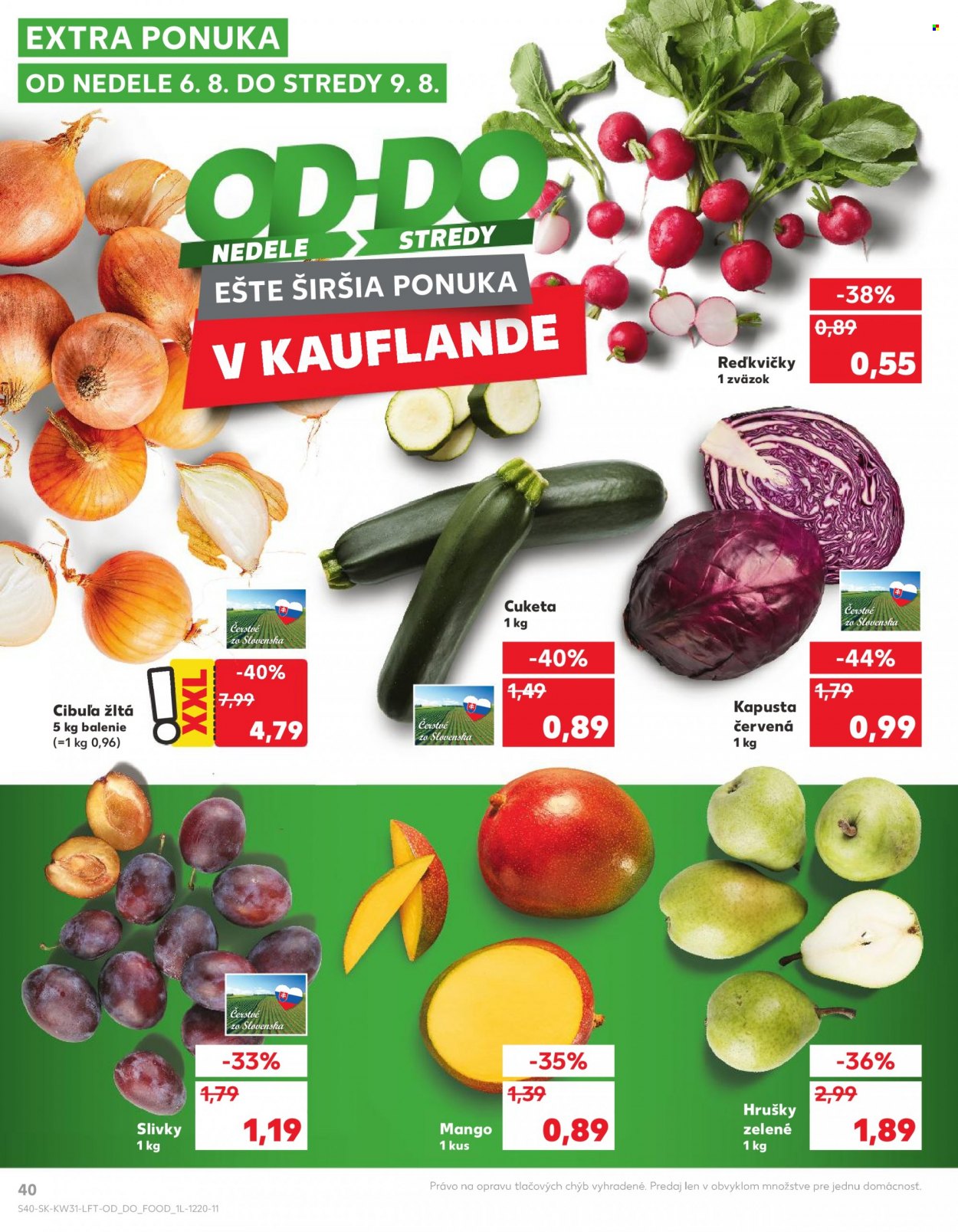 Leták Kaufland - 3.8.2023 - 9.8.2023. Strana 40