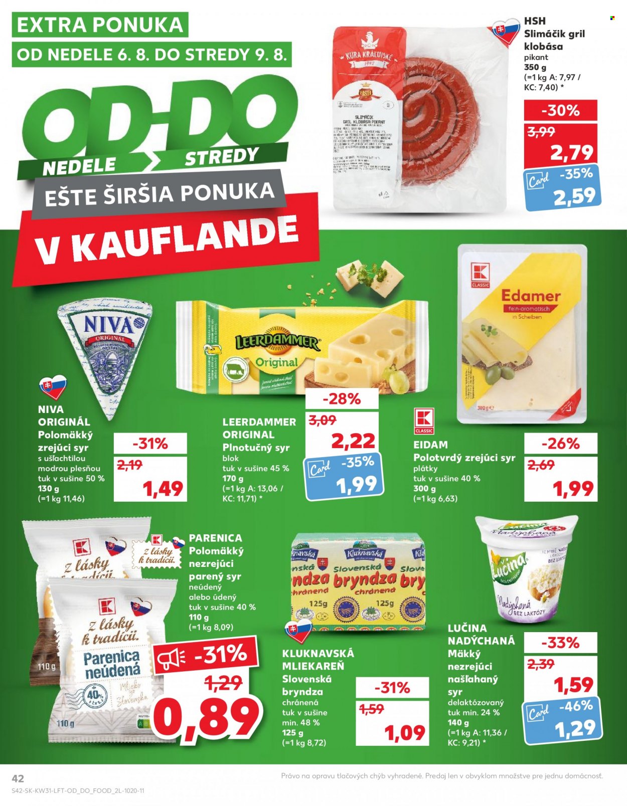 Leták Kaufland - 3.8.2023 - 9.8.2023. Strana 42