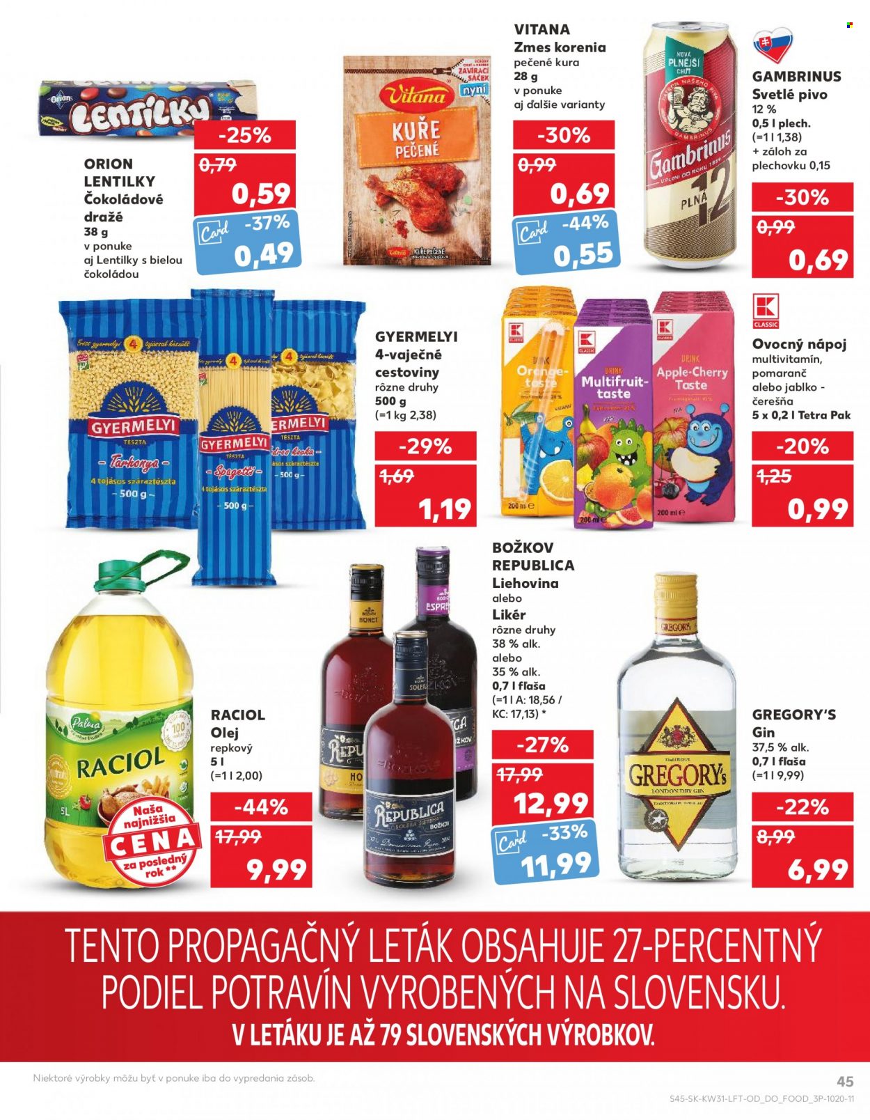 Leták Kaufland - 3.8.2023 - 9.8.2023. Strana 45