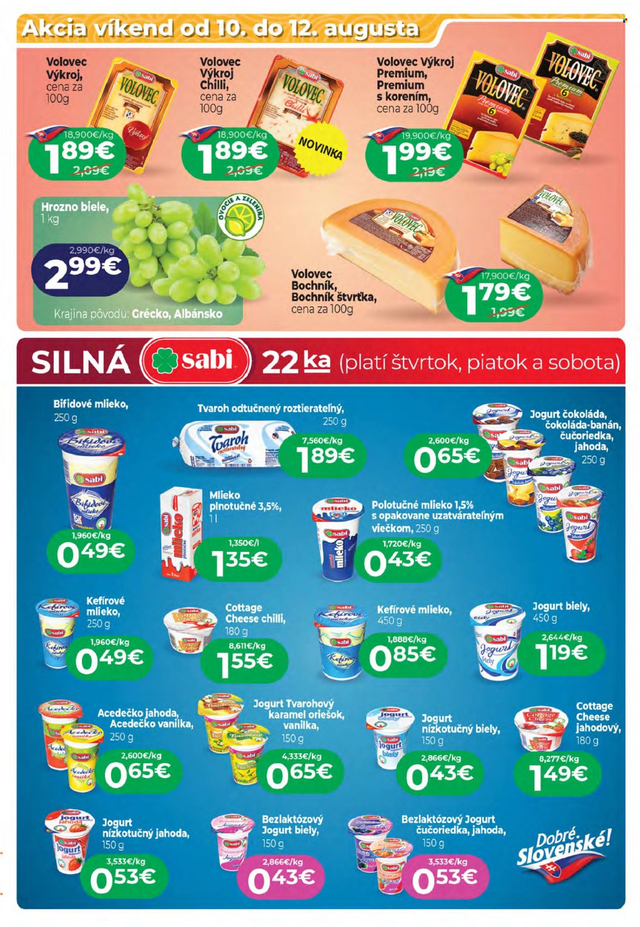 Leták Milk AGRO - 2.8.2023 - 15.8.2023. Strana 3