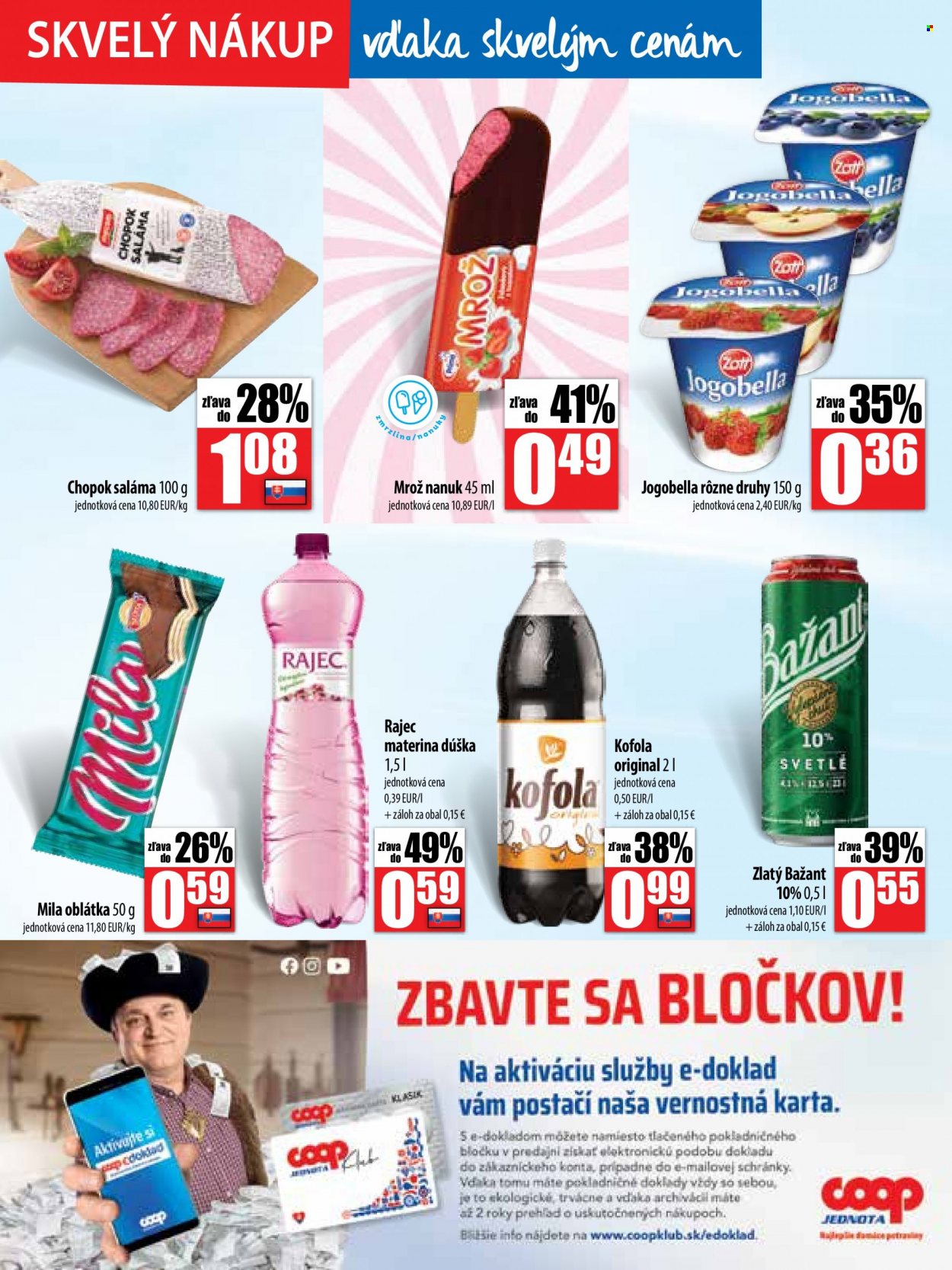 Leták COOP Jednota - 3.8.2023 - 16.8.2023. Strana 16