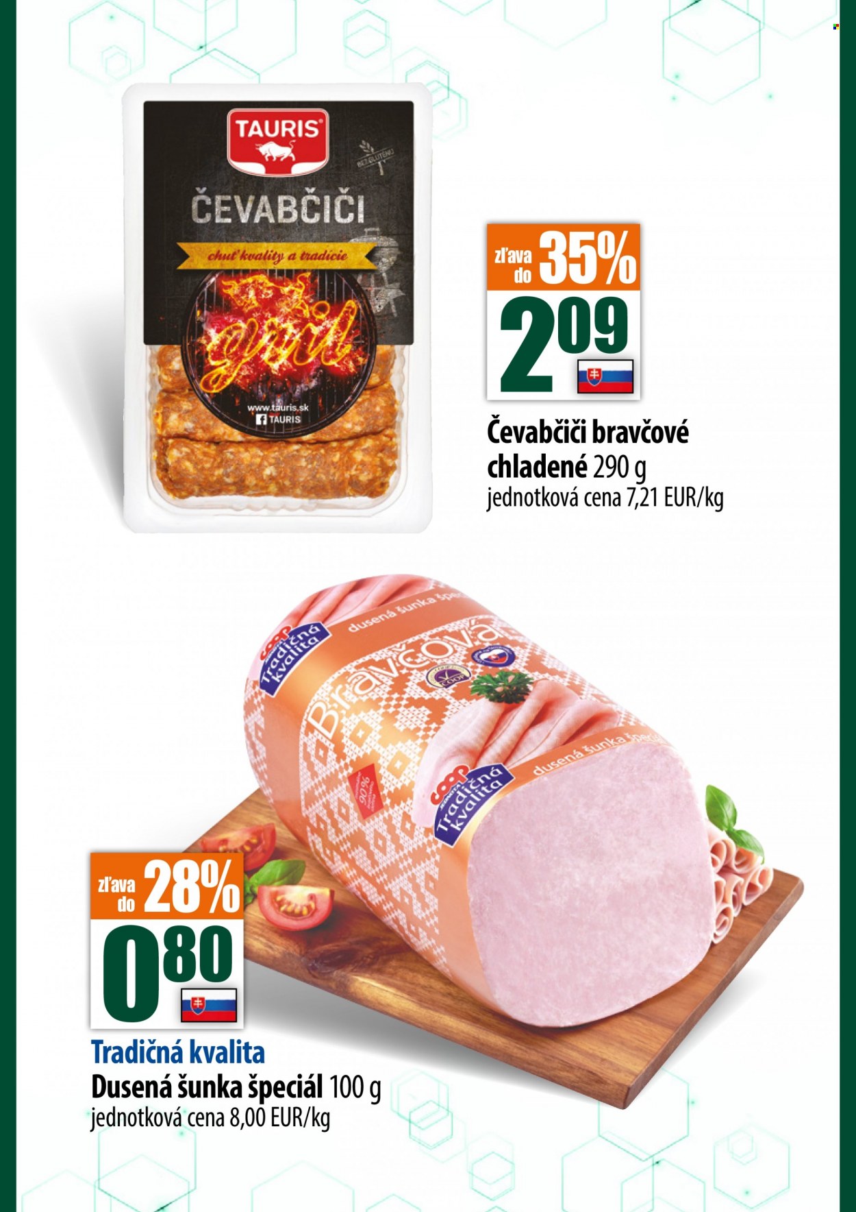 Leták COOP Jednota - 3.8.2023 - 9.8.2023. Strana 2