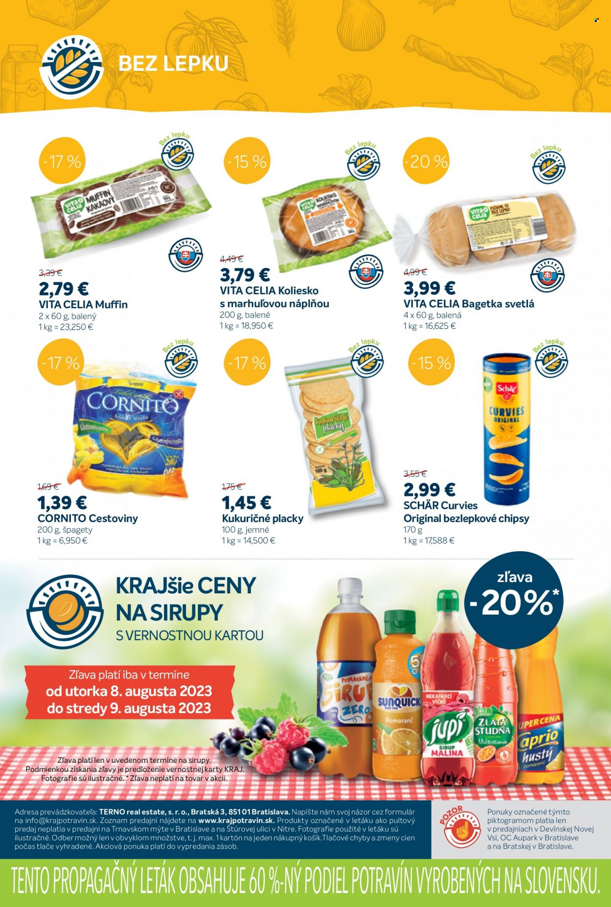 Leták Kraj - 3.8.2023 - 9.8.2023. Strana 8