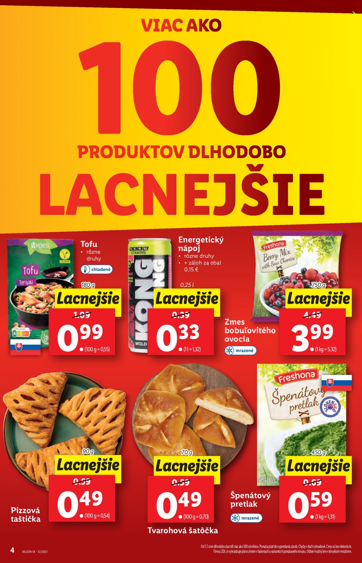Leták Lidl - 7.8.2023 - 13.8.2023. Strana 4