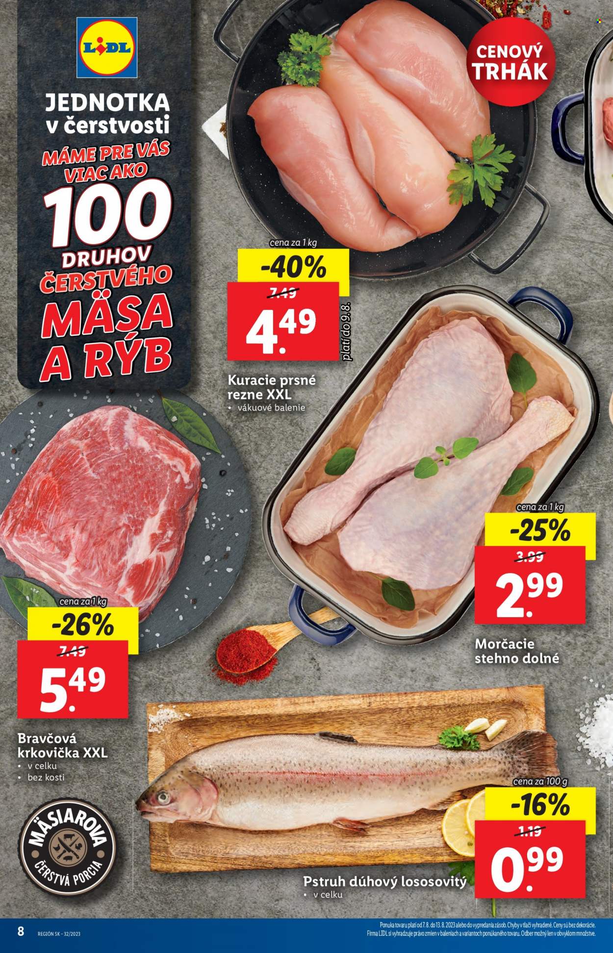 Leták Lidl - 7.8.2023 - 13.8.2023. Strana 8