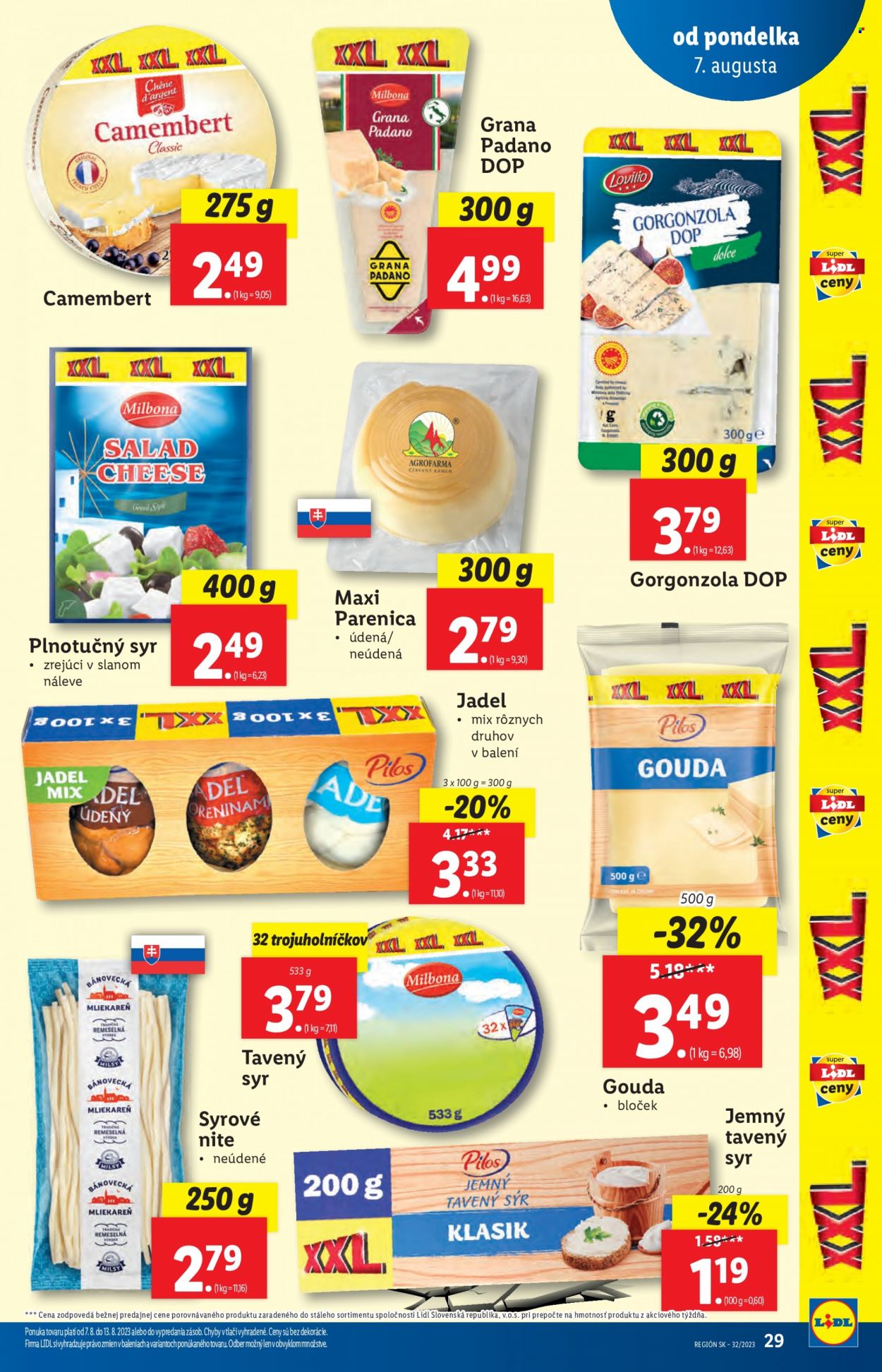 Leták Lidl - 7.8.2023 - 13.8.2023. Strana 29