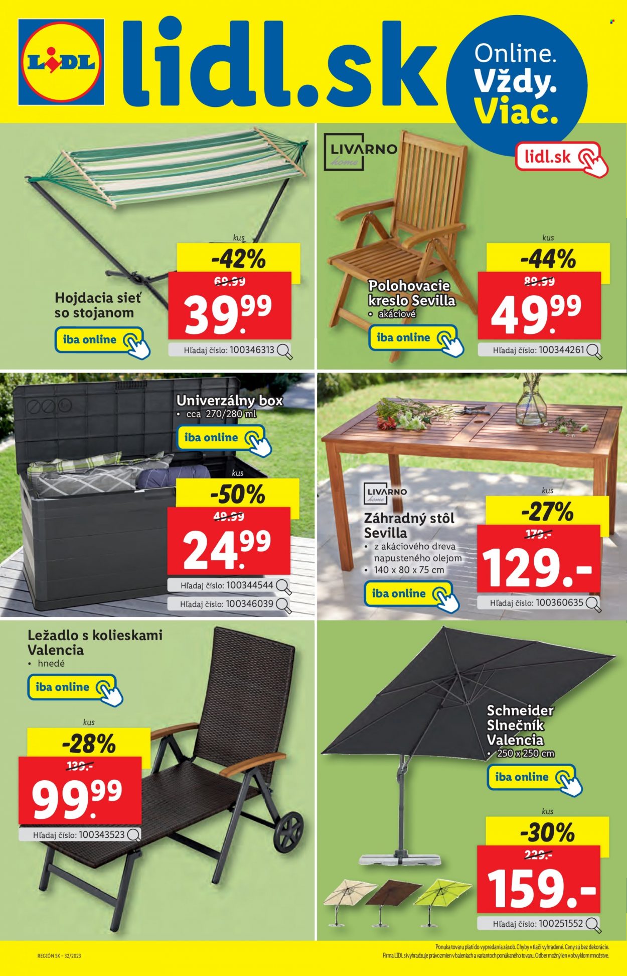 Leták Lidl - 7.8.2023 - 13.8.2023. Strana 41