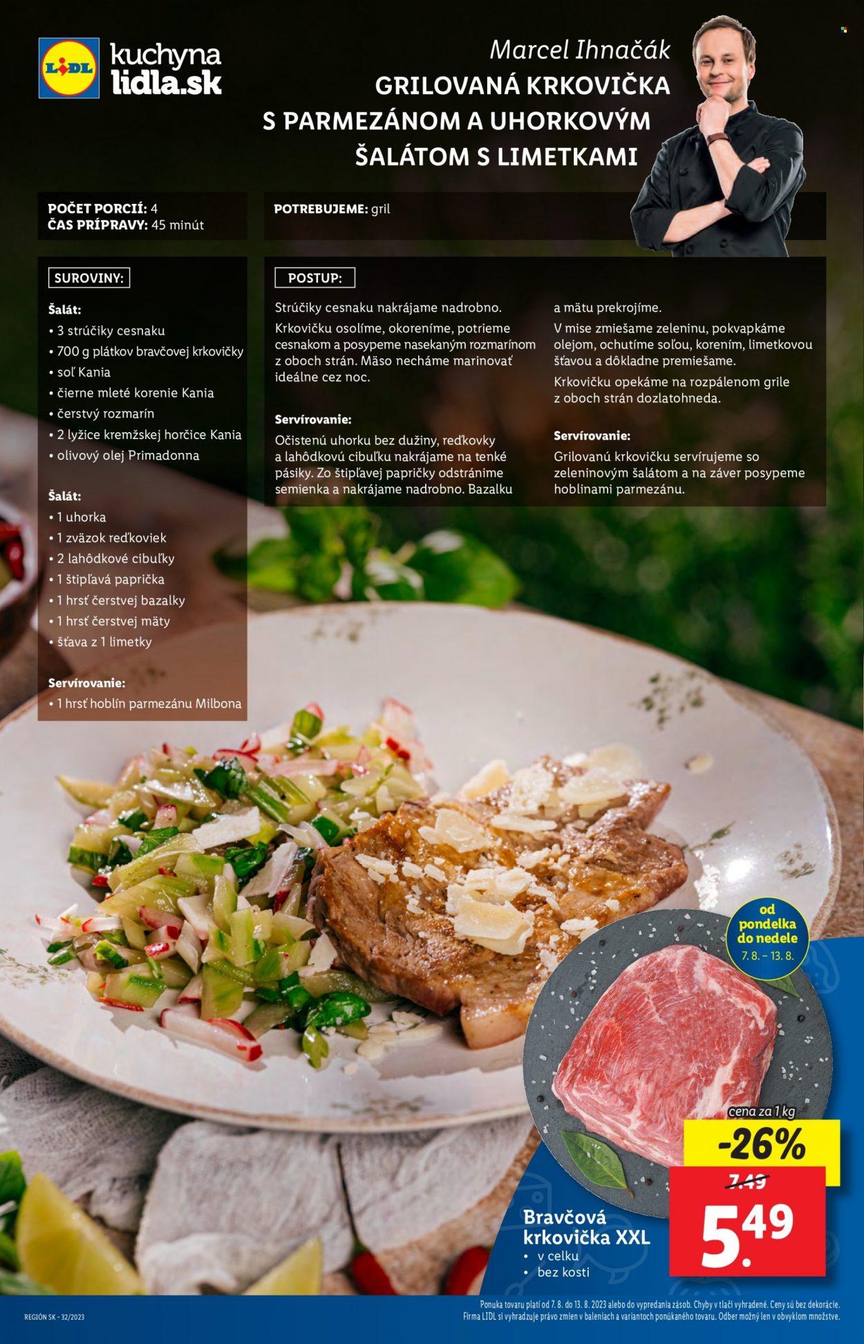 Leták Lidl - 7.8.2023 - 13.8.2023. Strana 42