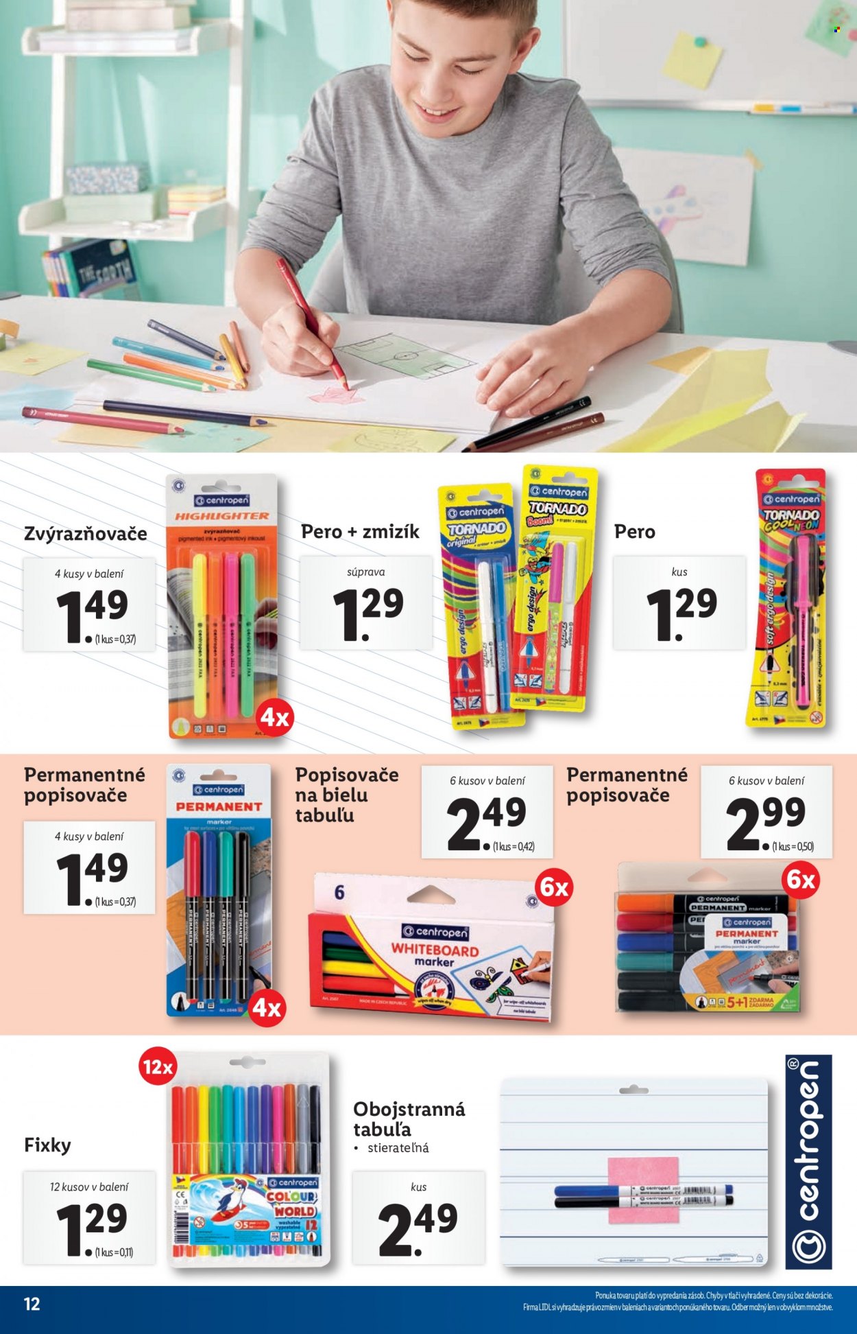 Leták Lidl. Strana 12