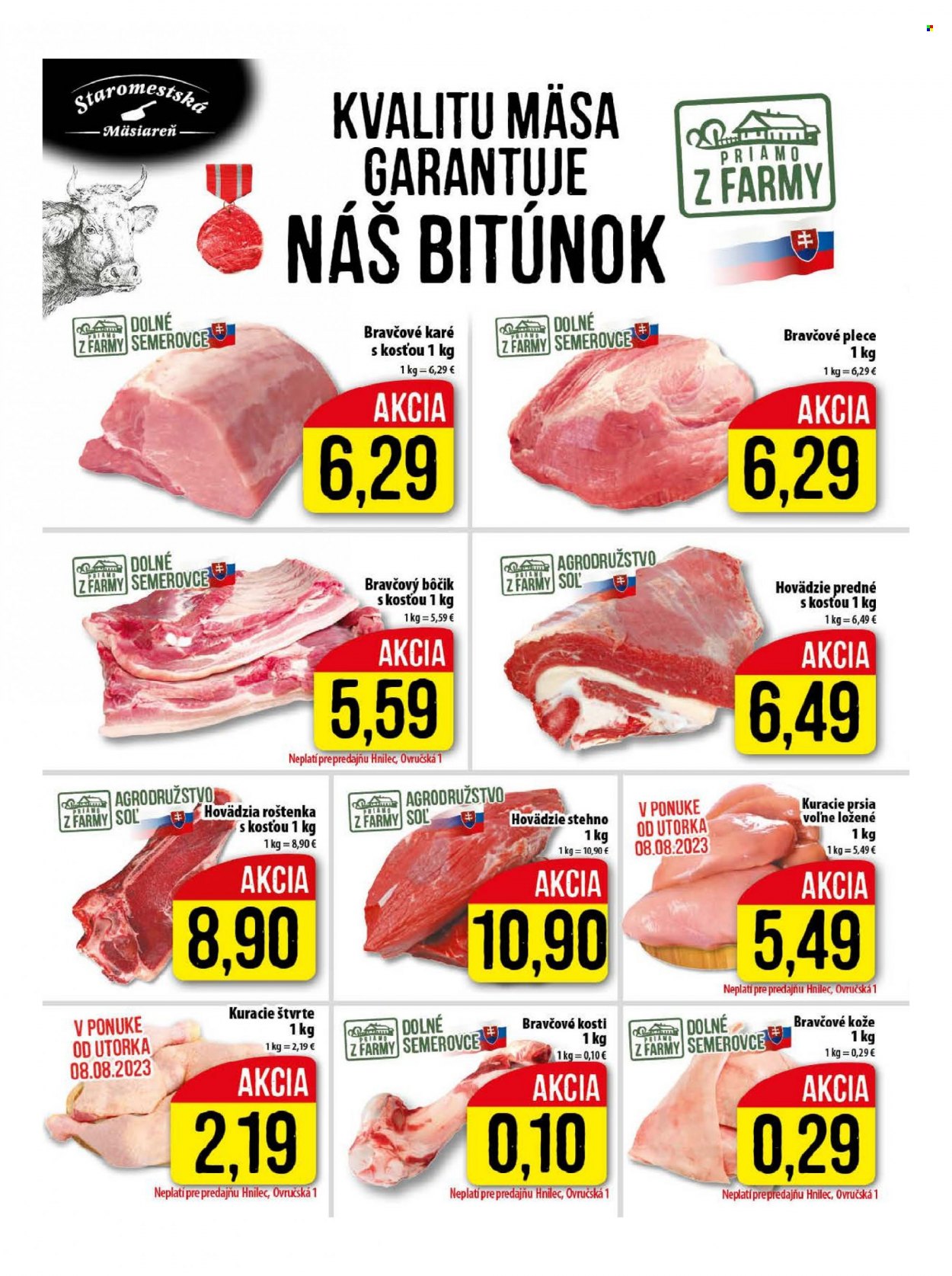 Leták Klas - 7.8.2023 - 13.8.2023. Strana 3