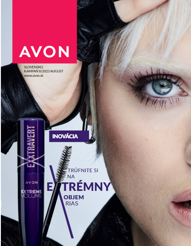 Leták Avon - 1.8.2023 - 31.8.2023. Strana 1