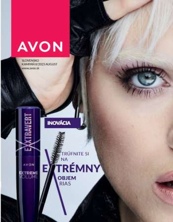 Leták Avon - 1.8.2023 - 31.8.2023.
