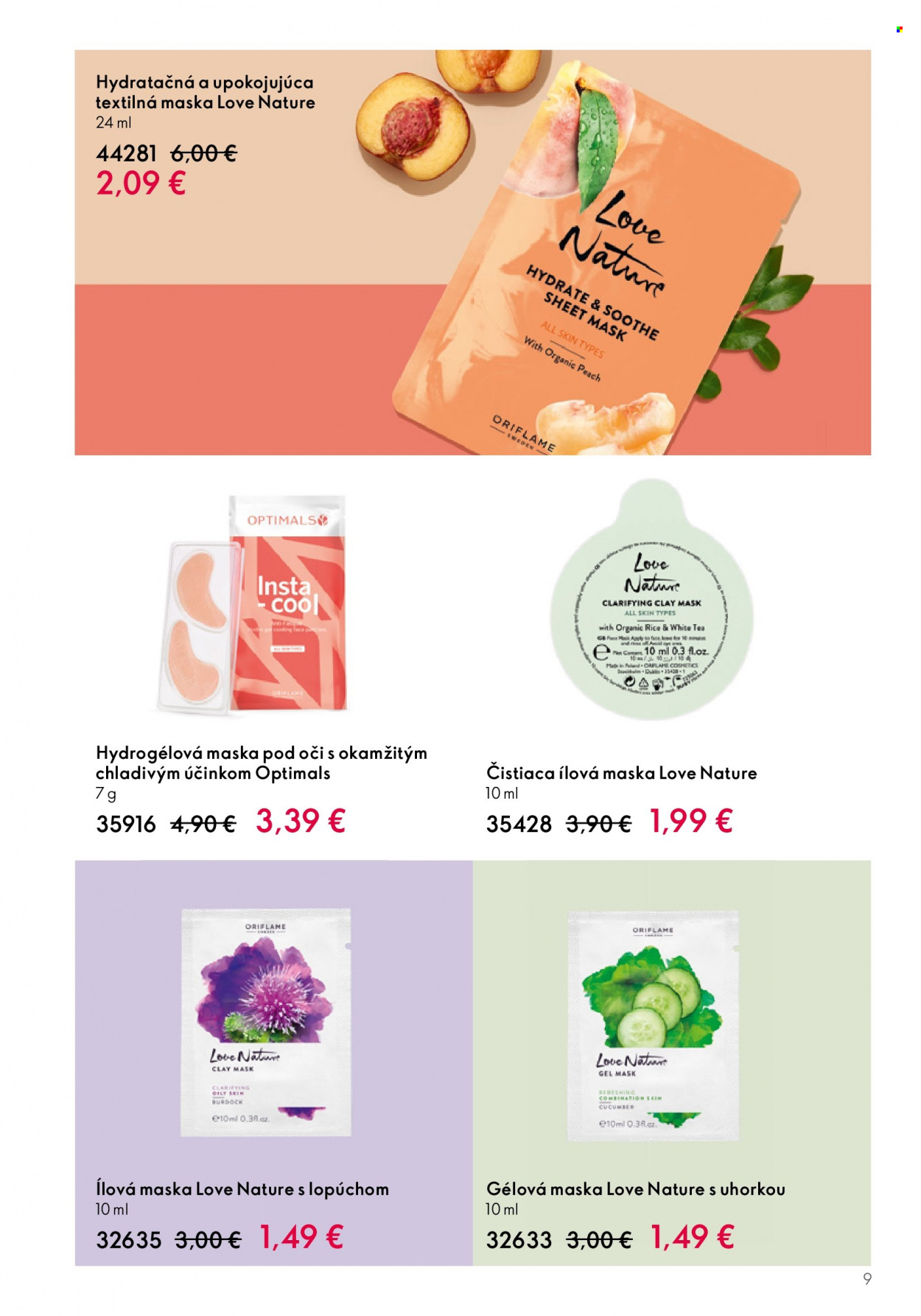 Leták Oriflame - 9.8.2023 - 29.8.2023. Strana 9