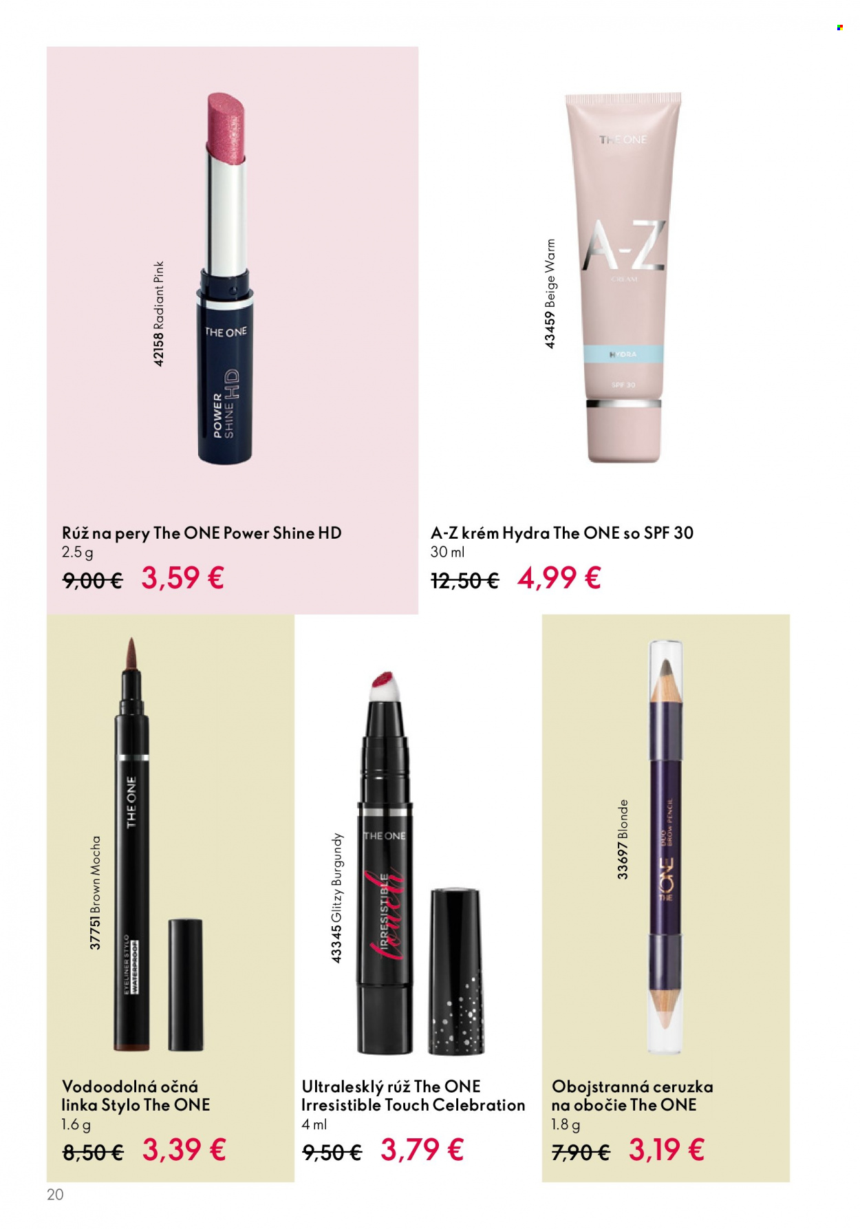 Leták Oriflame - 9.8.2023 - 29.8.2023. Strana 20