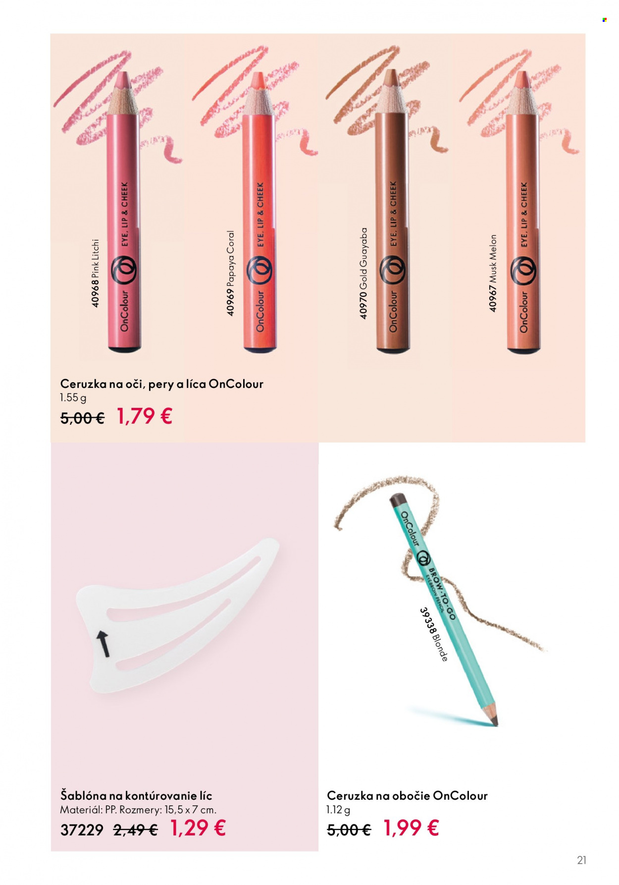 Leták Oriflame - 9.8.2023 - 29.8.2023. Strana 21
