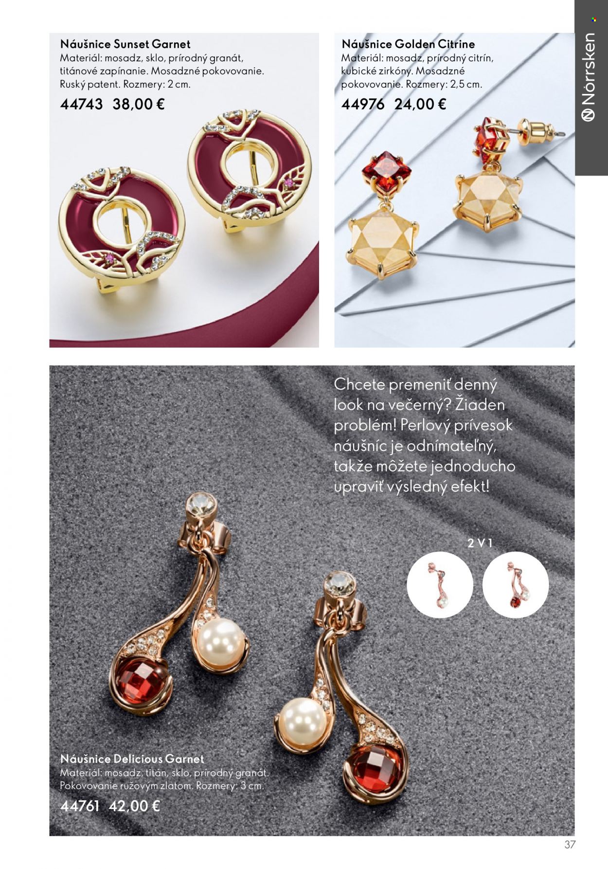 Leták Oriflame. Strana 37