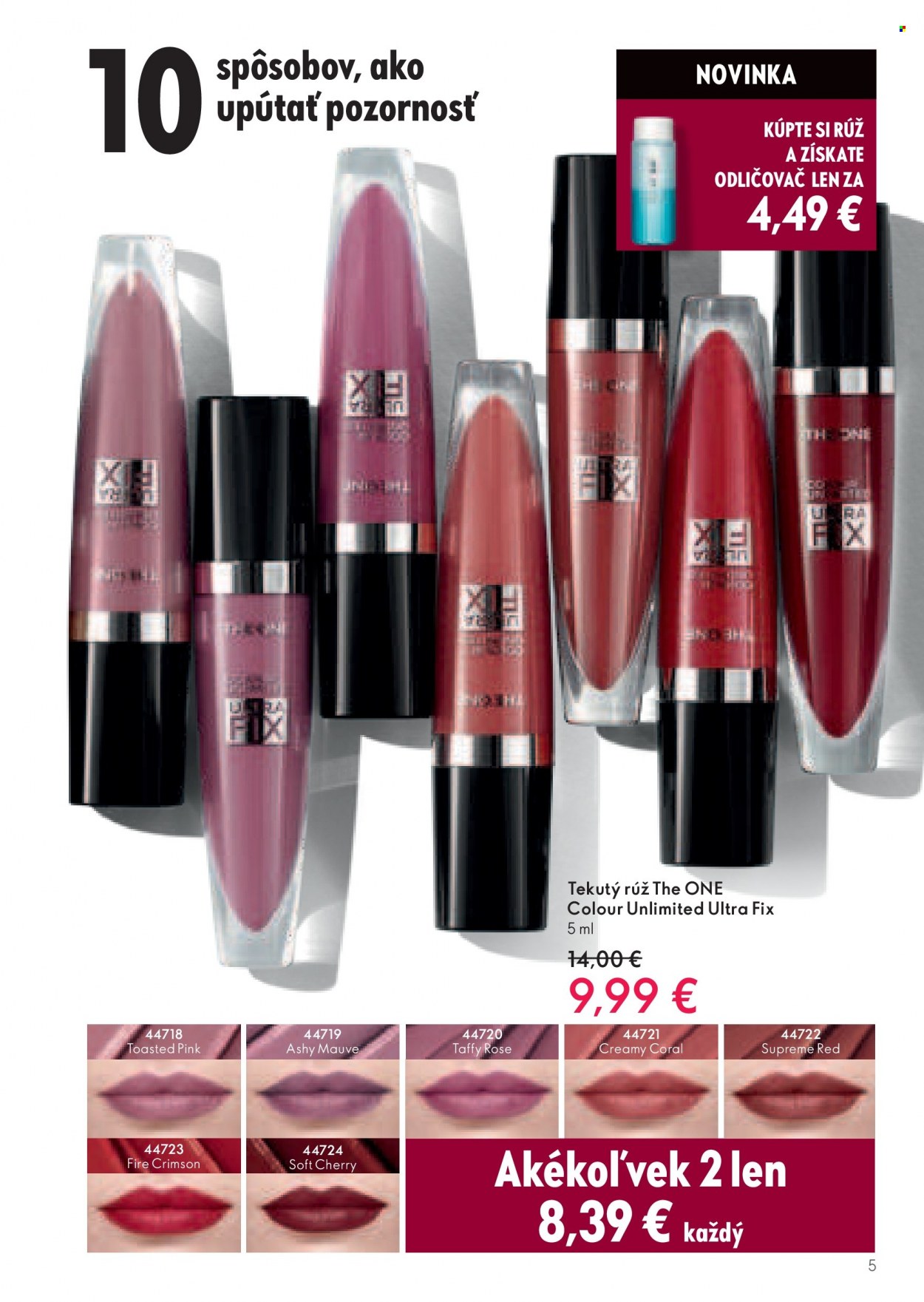 Leták Oriflame - 9.8.2023 - 29.8.2023. Strana 5