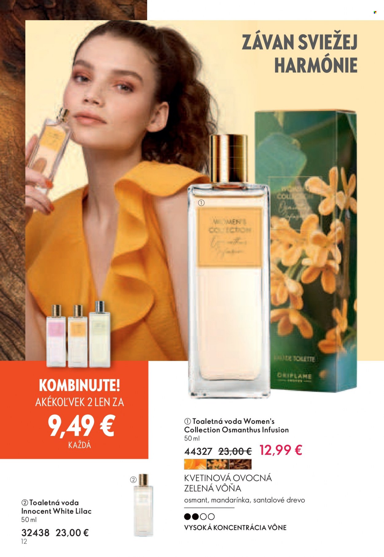 Leták Oriflame - 9.8.2023 - 29.8.2023. Strana 12