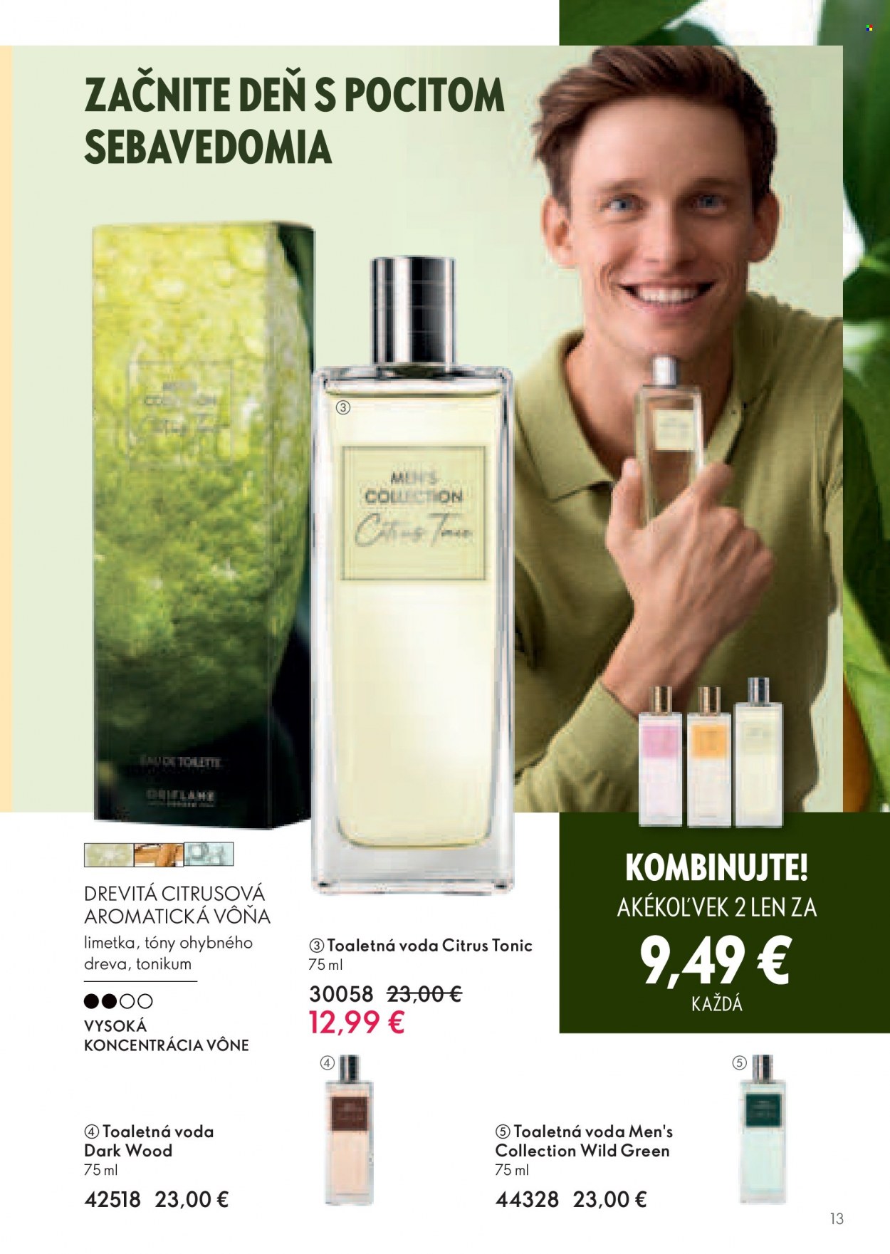 Leták Oriflame - 9.8.2023 - 29.8.2023. Strana 13