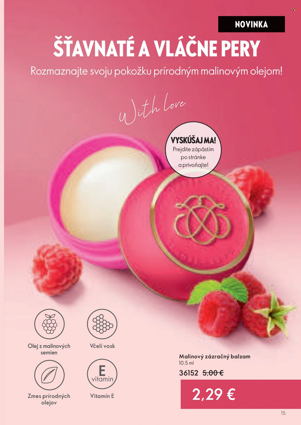 Leták Oriflame - 9.8.2023 - 29.8.2023. Strana 15