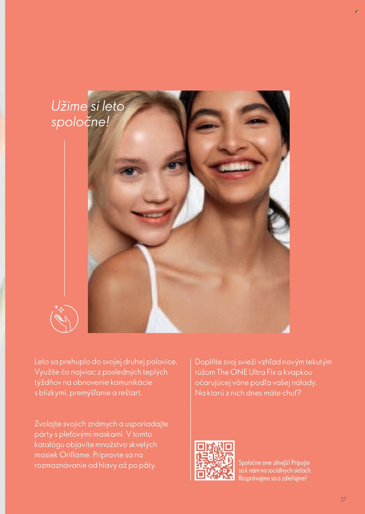 Leták Oriflame - 9.8.2023 - 29.8.2023. Strana 17