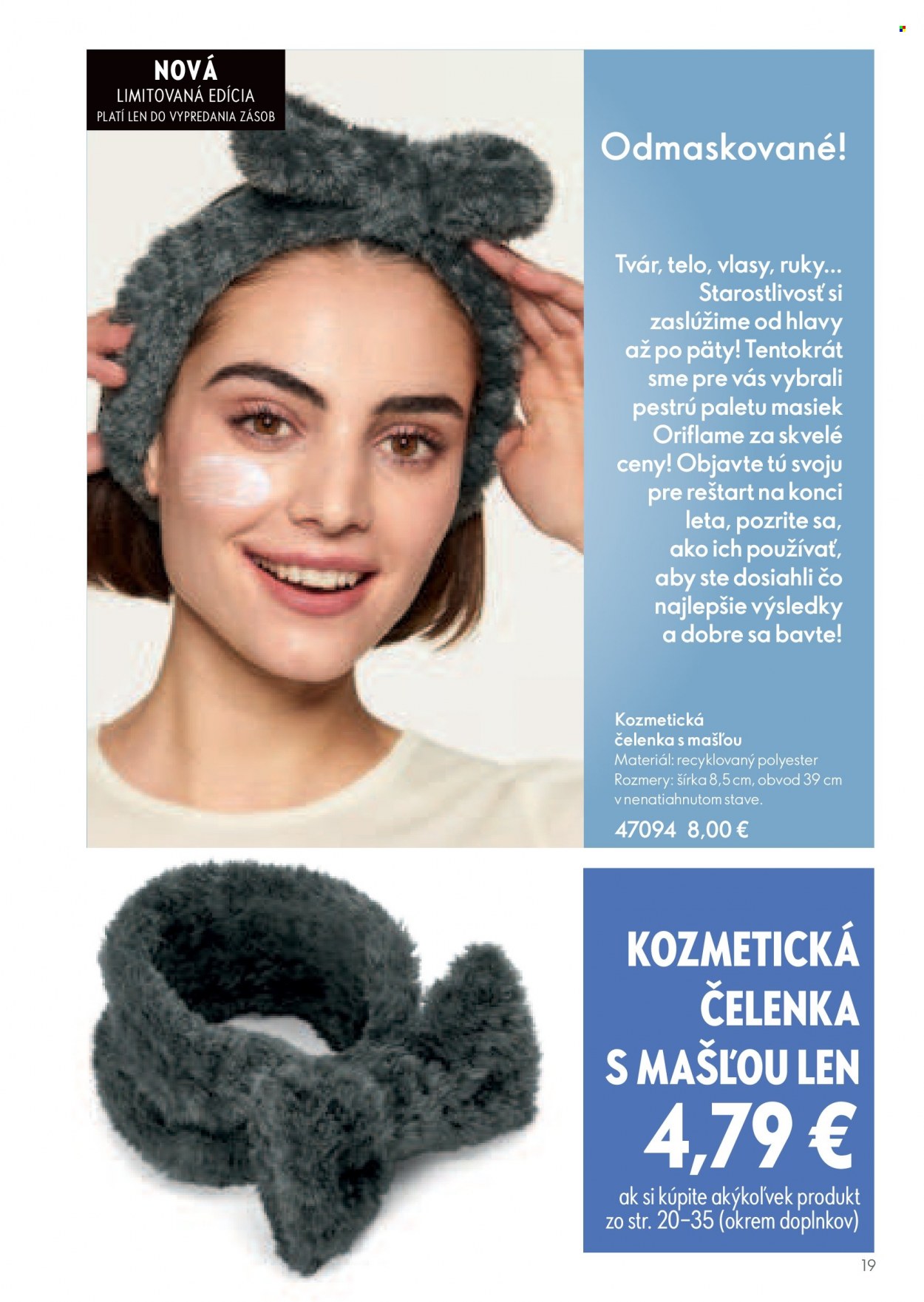 Leták Oriflame - 9.8.2023 - 29.8.2023. Strana 19