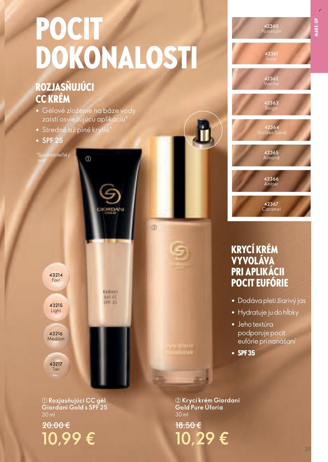 Leták Oriflame - 9.8.2023 - 29.8.2023. Strana 39