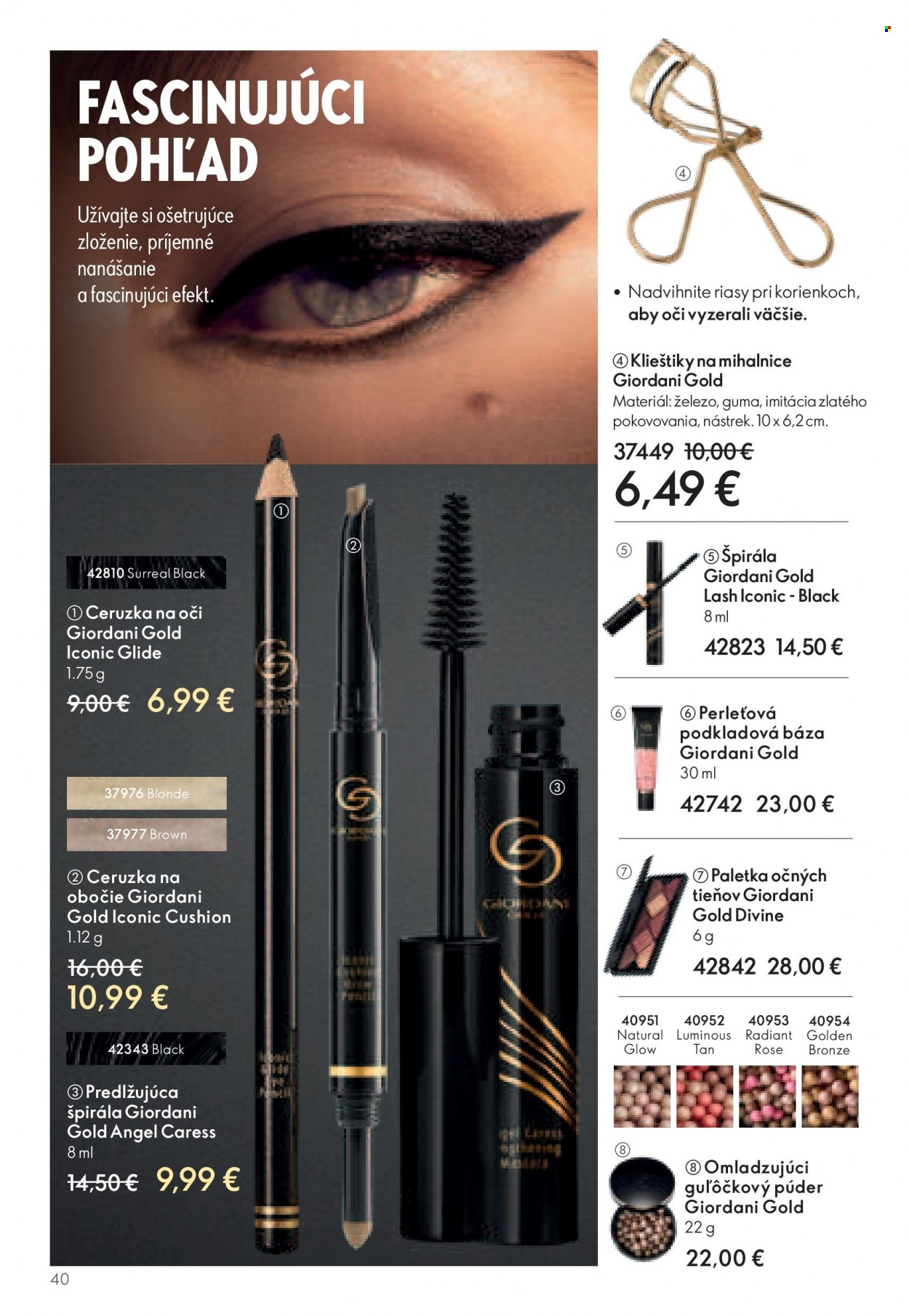 Leták Oriflame - 9.8.2023 - 29.8.2023. Strana 40