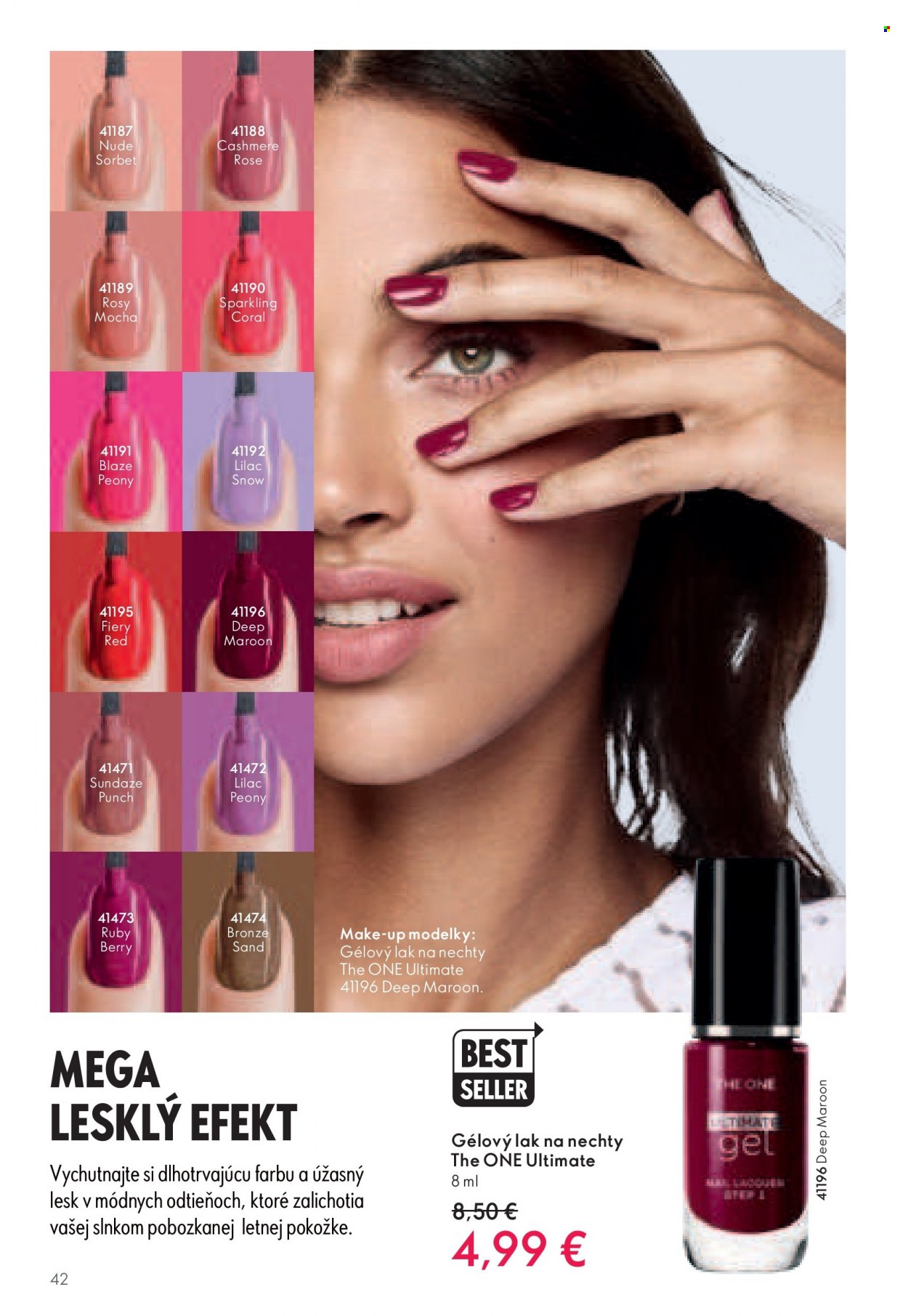 Leták Oriflame - 9.8.2023 - 29.8.2023. Strana 42