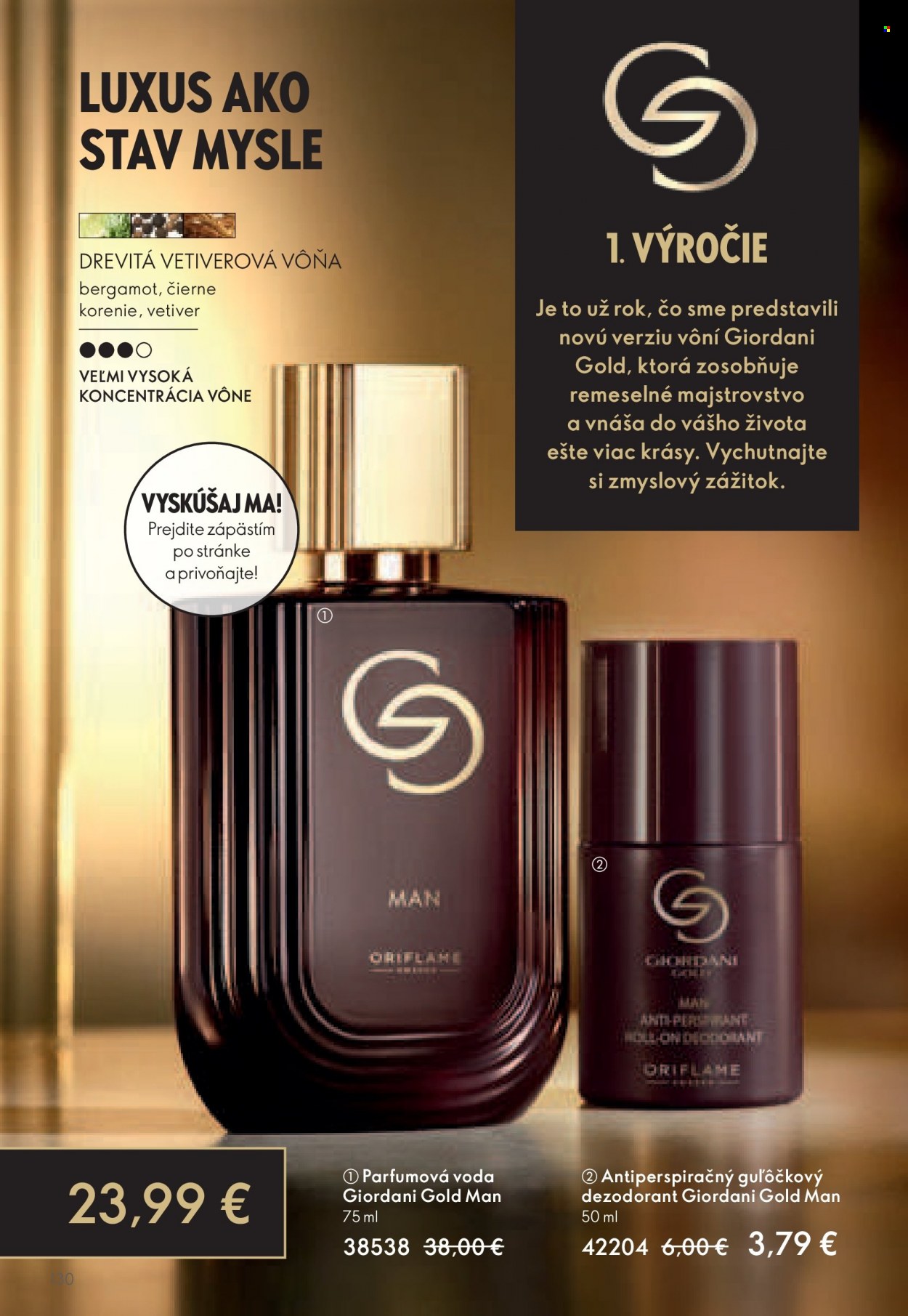 Leták Oriflame - 9.8.2023 - 29.8.2023. Strana 130