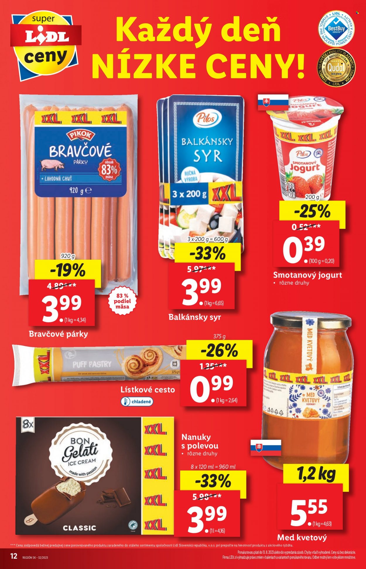 Leták Lidl - 10.8.2023 - 13.8.2023. Strana 12