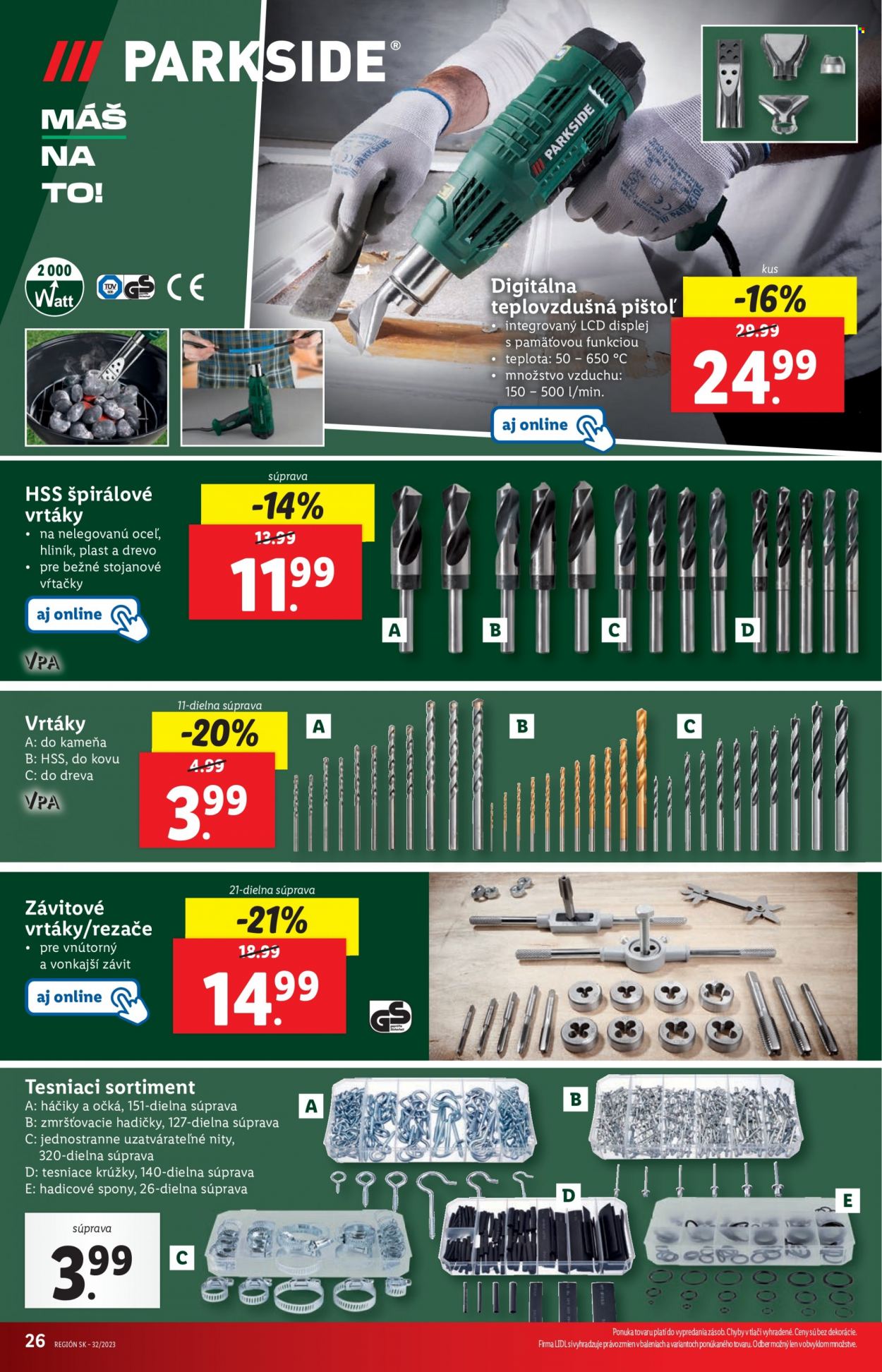 Leták Lidl - 10.8.2023 - 13.8.2023. Strana 26