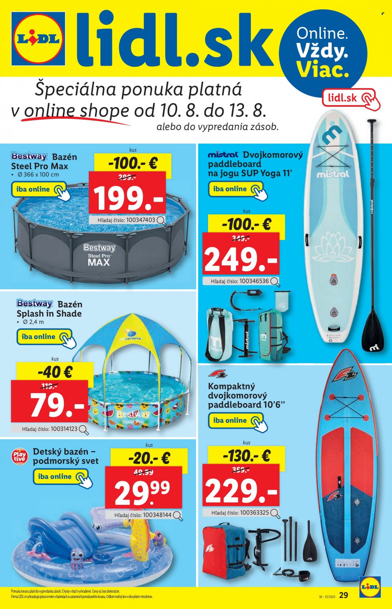 Leták Lidl - 10.8.2023 - 13.8.2023. Strana 29
