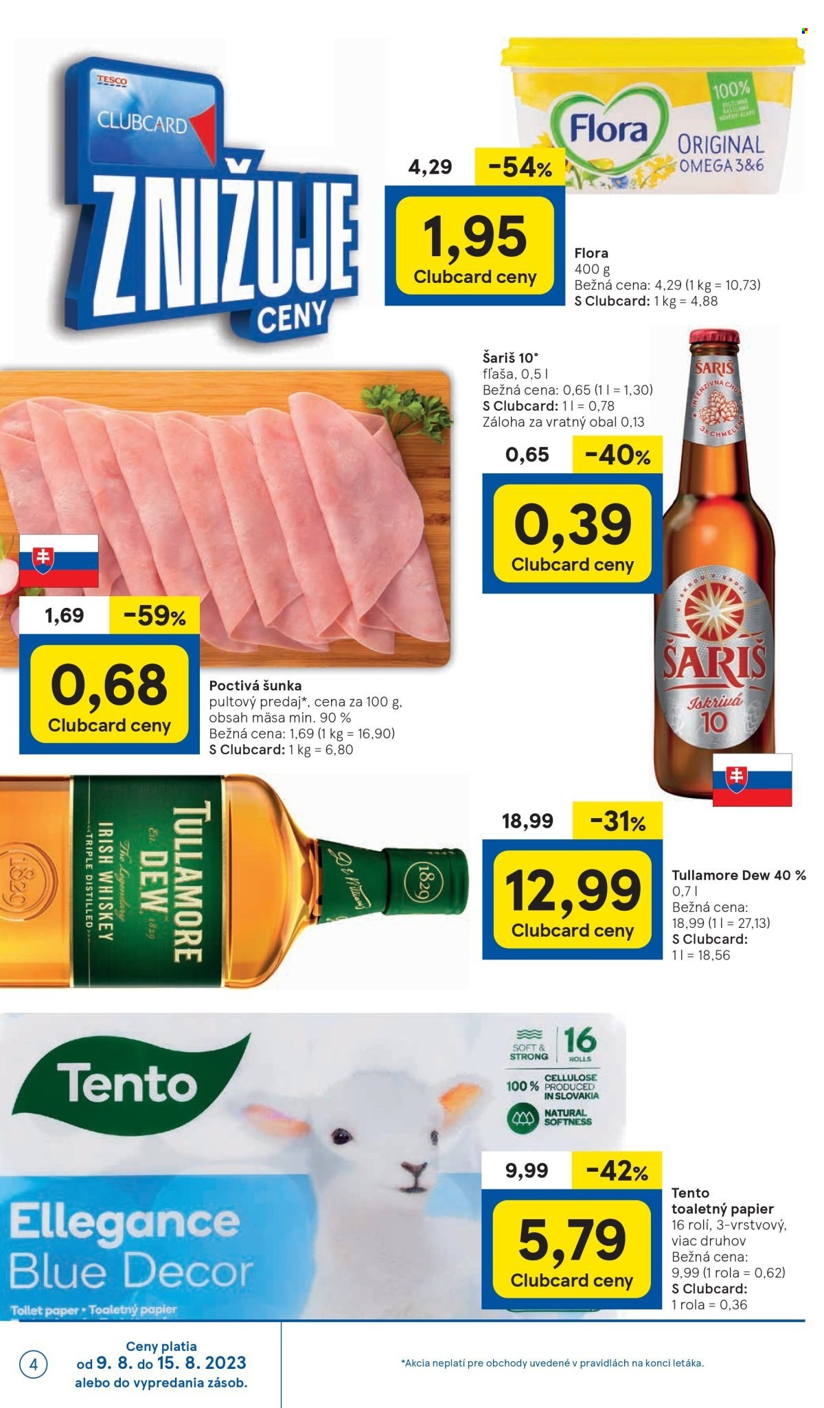 Leták TESCO - 9.8.2023 - 15.8.2023. Strana 4